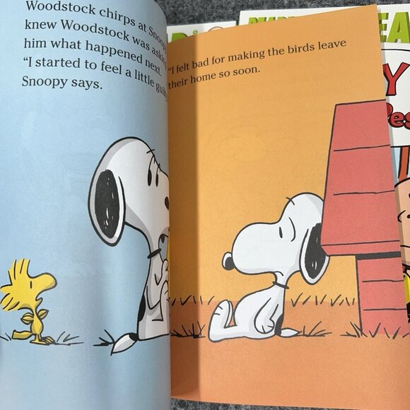 Ready To Read Level Two 3-Peanuts Charlie Brown Paperback Learning Books Set - Picture 13 of 16